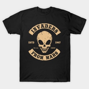 Invaders From Mars Vintage T-Shirt